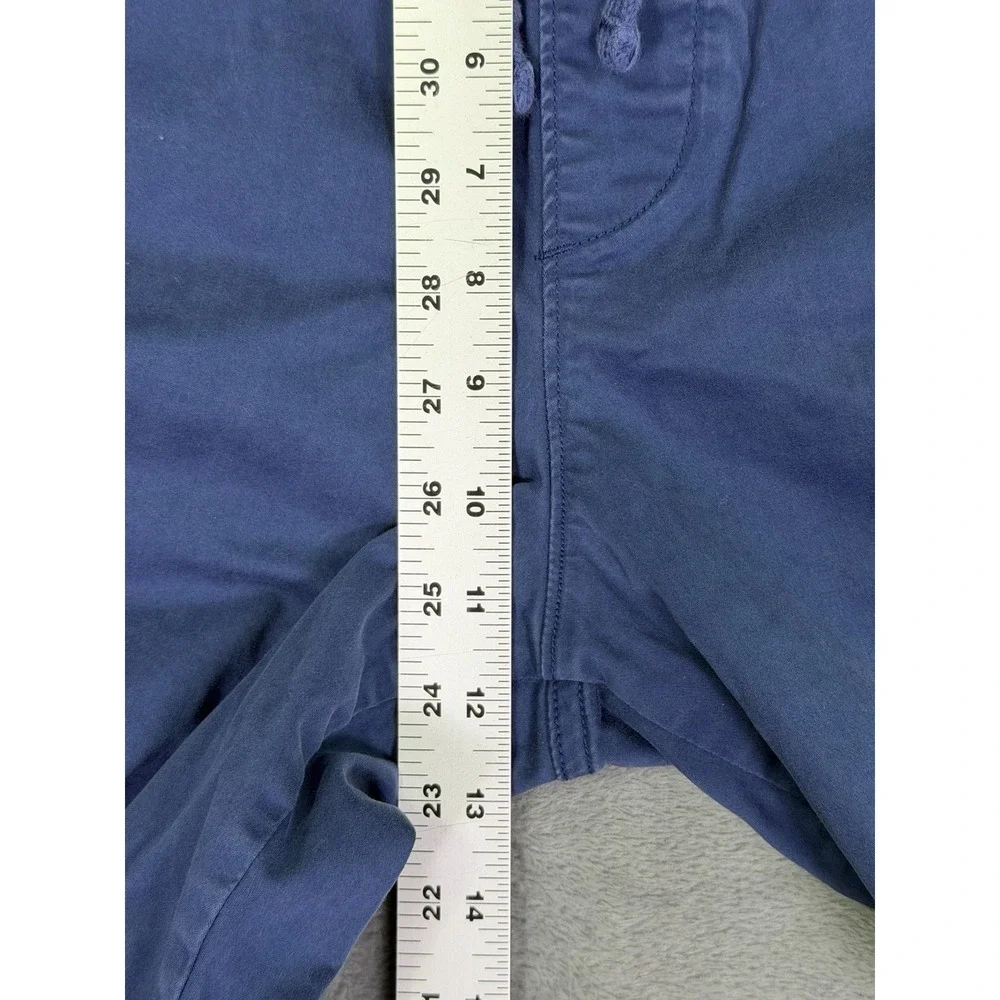 Gap Pants Mens Large Blue Joggers Elastic Waist‎ Drawstring Stretch Pull On